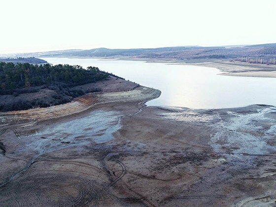 Симферопольское водохранилище заполнено всего на 2%